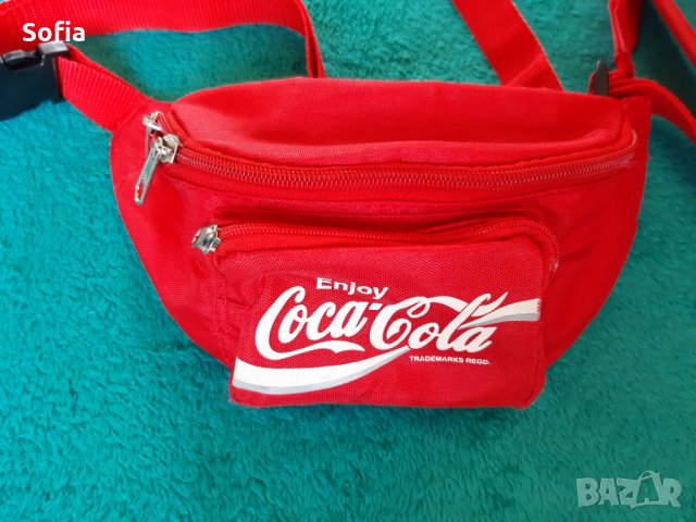 Кока Кола колекция/Coca-Cola импрегнирано сакче-раничка Кока-Кола- 90-те, снимка 3 - Колекции - 31948469