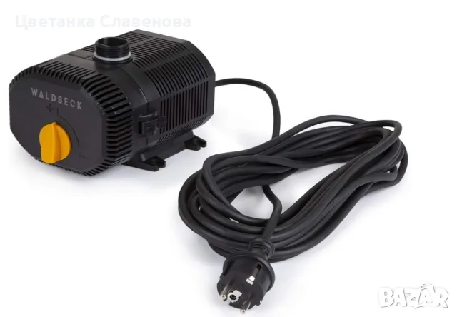 Потопяема помпа за вода/градинско езерце Waldbeck Nemesis T90 PCL2 90W, снимка 6 - Напояване - 53970821