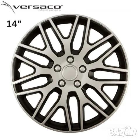 Сребристо-черни тасове Versaco Dakar за 14'' джанти