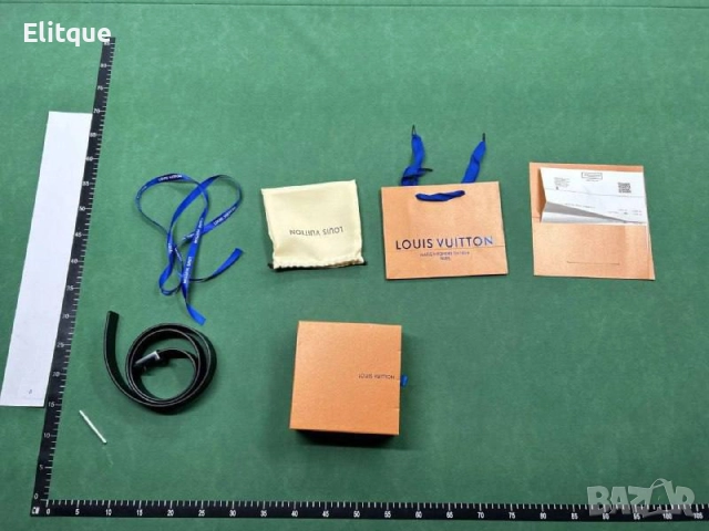 колани от естествена кожа в кутия Louis Vuitton , снимка 2 - Колани - 52741504