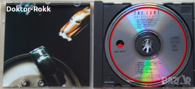 The Cars – The Cars Greatest Hits (1985, CD), снимка 3 - CD дискове - 40727459