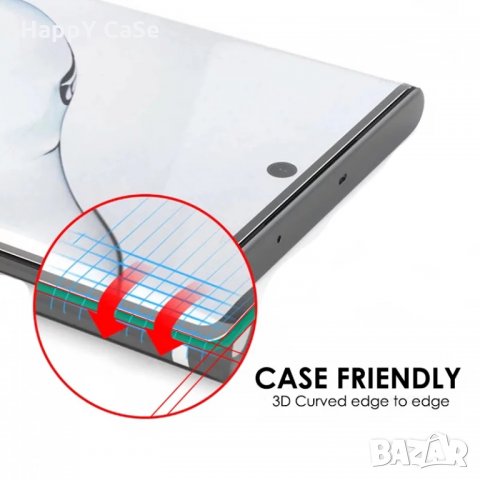 3D UV Nano Стъклен протектор с ТЕЧНО ЦЯЛО ЛЕПИЛО за Samsung Galaxy Note 20 Ultra / Note 20, снимка 5 - Фолия, протектори - 30119813