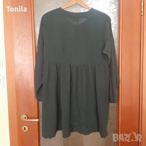 Копринена туника,  р-р Л, снимка 4 - Туники - 47774128