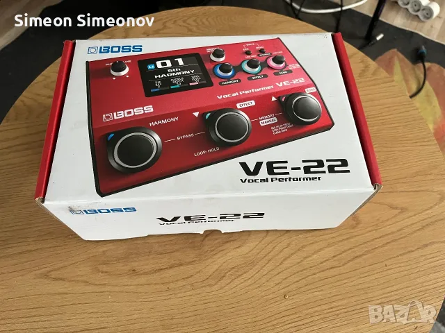 Вокален процесор Boss VE-22 + захранване Boss PSA-230S, снимка 3 - Други - 55943956