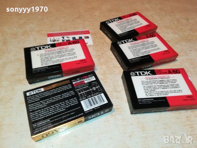 ПОРЪЧАНИ-TDK-made in japan-5 касети 0609211751, снимка 17 - Декове - 34043593