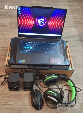 Геймърски Лаптоп | Msi Cyborg 14 | I7 13620H | 16GB DDR5 | 512 SSD | RTX 4060 8GB *НОВ* 
