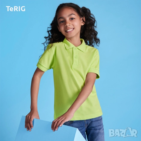 Детска Поло Риза-Тениска с яка, снимка 2 - Детски тениски и потници - 51491953