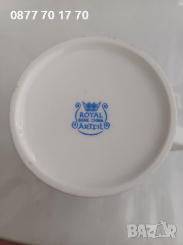 6 бр. чаши от 100% костен порцелан, снимка 3 - Чаши - 44736108