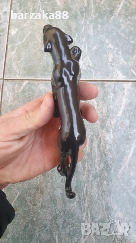 Порцеланова немска Фигура Пума, снимка 3 - Декорация за дома - 54116675