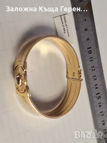 Мъжка златна гривна Белезник 31,54гр., снимка 2 - Гривни - 56257522