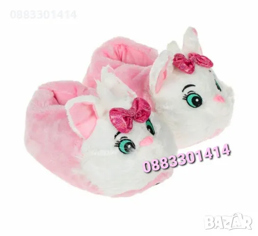 Пантофи Коте Плюшени пантофи 3D 