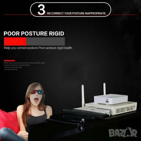 Практична сгъваема поставка за рутер, дистанцианно или ТВ приемник, снимка 4 - Други стоки за дома - 48733793