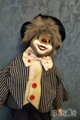 Двойка порцеланови клоуни ръчна изработка , снимка 7 - Колекции - 34067123