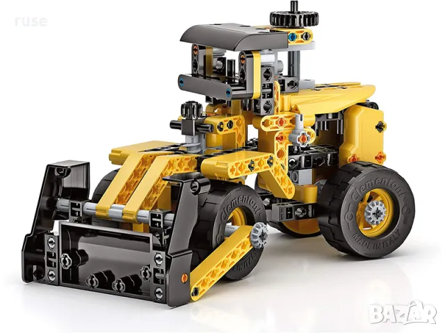 НОВИ! Kонструктор 10в1 Булдозер Clementoni Mechanical 17374, снимка 2 - Игри и пъзели - 49963347