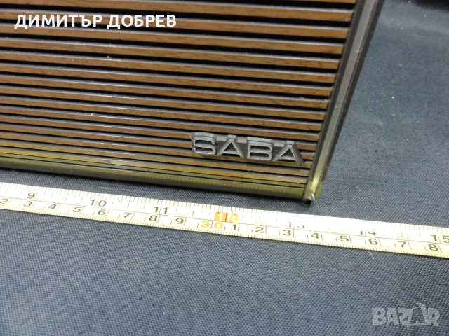 СТАР РЕТРО РАДИО КАСЕТОФОН SABA RCR 354 GERMANY, снимка 14 - Радиокасетофони, транзистори - 52077131