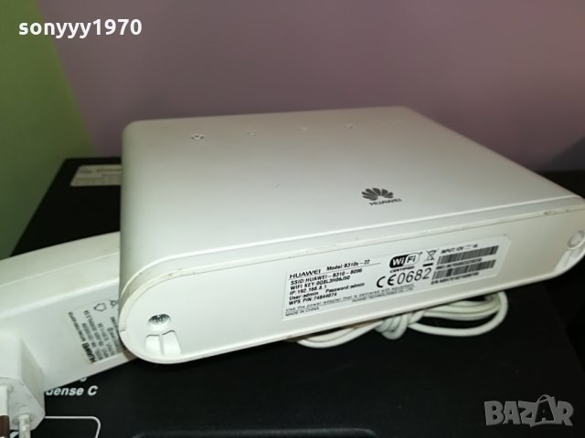 бял рутер 4G-HUAWEI-с бели антени и адаптер 2008211107, снимка 9 - Рутери - 33868736