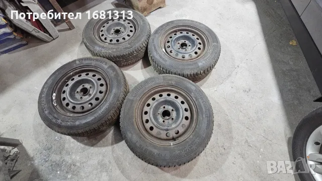 Джанти 16' с гуми 215/70/16 Continental DOT4723, HYUNDAI, KIA, HONDA, TOYOTA, KIA