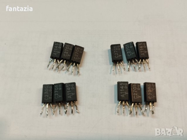 Продавам транзистори 2SA1145 и 2SC2705 1145 2705