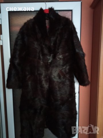 Палто естествен косъм, снимка 4 - Палта, манта - 35291878