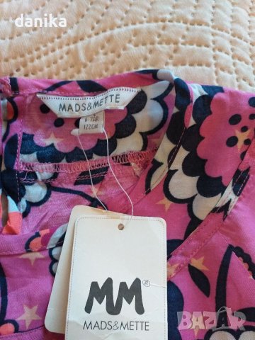 Детска рокля Mads and Mette 122 128, снимка 5 - Детски рокли и поли - 38450775