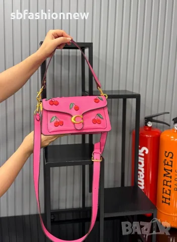Coach cherry bag, снимка 4 - Чанти - 55756820