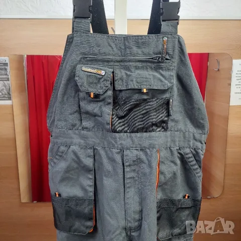 Terratrend Jobs, 3229-50-6300, работен  гащеризон, размер 56 ХХЛ , сив, снимка 7 - Други - 50012597