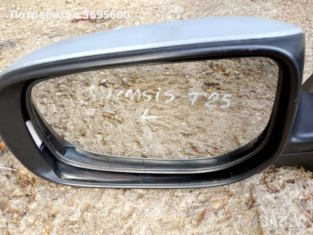 Огледала Toyota Avensis T25 Тойота Авенсис Т25 ляво дясно огледало, снимка 3 - Части - 52718832