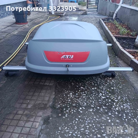 Автобокс Jetbag Sprint 320 + напречни греди, снимка 3 - Аксесоари и консумативи - 54091816