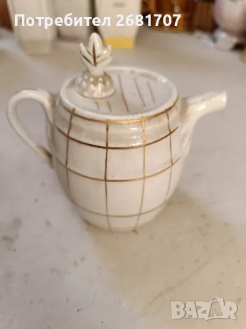 стара керамичен чайник , снимка 3 - Други ценни предмети - 48745185