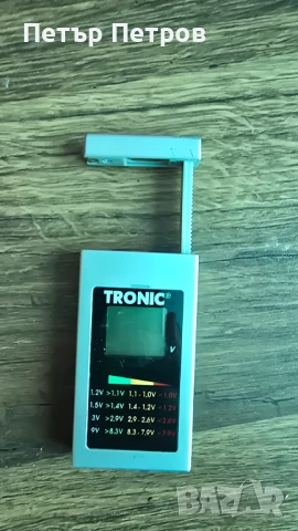 Тестер за батерии Tronic, снимка 3 - Друга електроника - 51138003