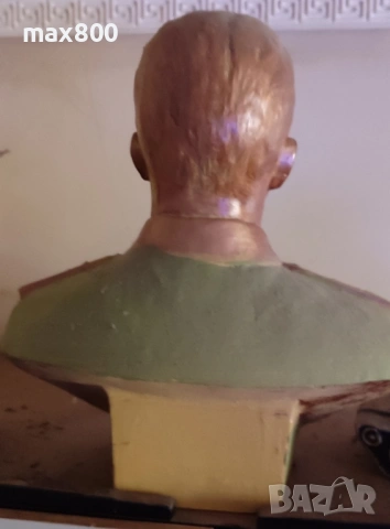 Гипсова статуетка бюст на Сталин, снимка 4 - Статуетки - 54042913
