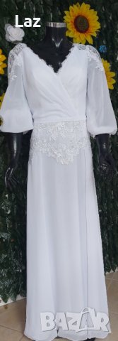 сватбена булчинска рокля подходяща и за бременни, снимка 3 - Сватбени рокли - 39832194