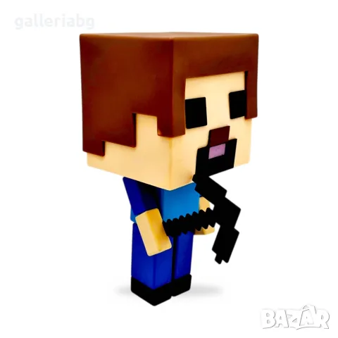 Винилови фигури Minecraft Steve – 2 модела по избор, 25 см, с кутия, снимка 3 - Фигурки - 56130665