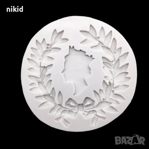 Лаврови листа Лавров Венец Маслинови кралица силиконов молд форма фондан декор украса, снимка 3 - Форми - 37685336