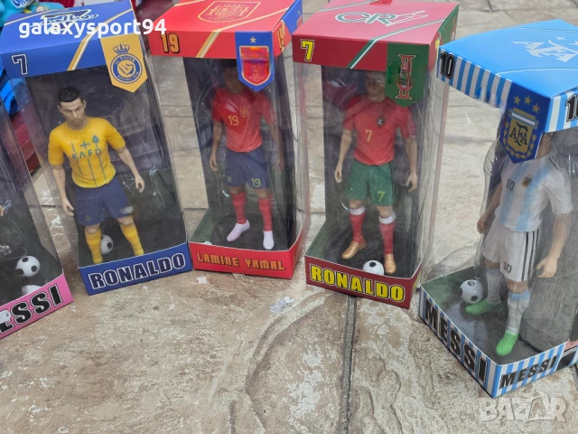 Футболни фигурки Роналдо Ямал Меси Мбапе, супер подарък Ronaldo Yamal, снимка 2 - Футбол - 51345722