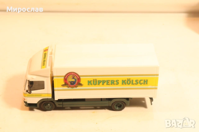 WIKING H0 1/87 MERCEDES ATEGO КАМИОН КОЛИЧКА МОДЕЛ, снимка 2 - Колекции - 54113594