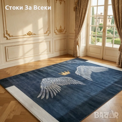 Модерен противоплъзгащ килим 120x160 с избор на дизайн, снимка 5 - Килими - 53932691