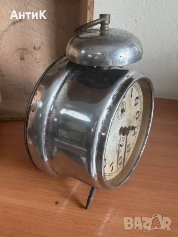 Стар Будилник HALLER с Кутия, снимка 6 - Антикварни и старинни предмети - 50272163