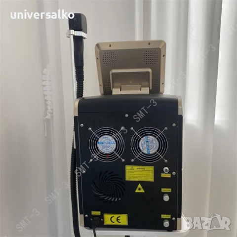 Диоден лазерен епилатор с охлаждане, 3 дължини на вълната, 3000W, снимка 3 - Козметични уреди - 51976250