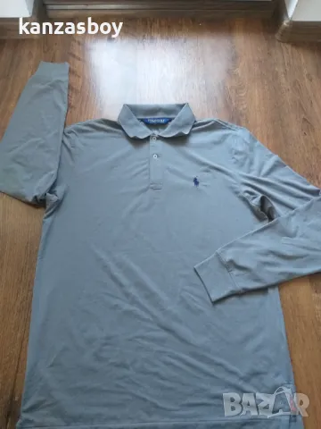 polo ralph lauren golf polo long sleeve - страхотна мъжка блуза КАТО НОВА М, снимка 5 - Блузи - 47709139