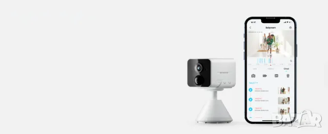 ieGeek ZS-GX7S Акумулаторна WiFi камера висок клас, снимка 3 - Комплекти за видеонаблюдение - 48351270