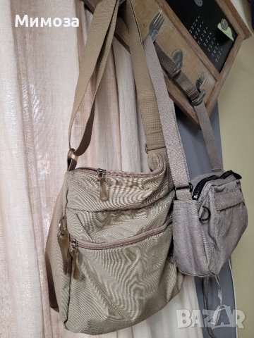 MANDARINA DUCK текстилна чанта, платнена,бежева, снимка 12 - Чанти - 42327439