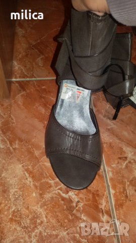 Сандали на ток, снимка 2 - Дамски обувки на ток - 31332779