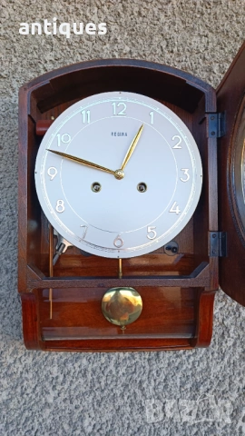 Стар стенен часовник - REGINA - Germany - Антика - 1960", снимка 8 - Антикварни и старинни предмети - 53020755