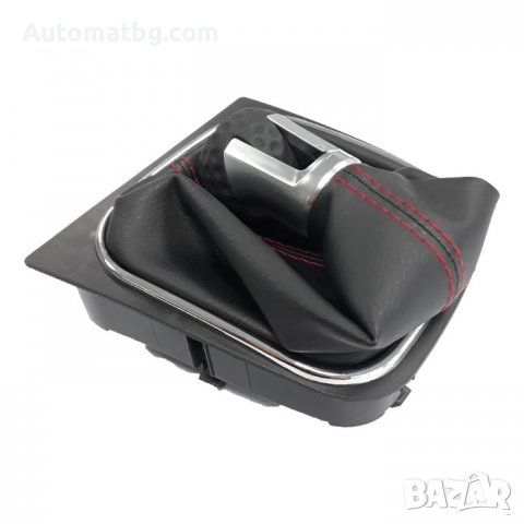 Топка с маншон за скоростен лост Automat, За VW GOLF GTI, 5 скорости, Черен, снимка 3 - Аксесоари и консумативи - 37933363