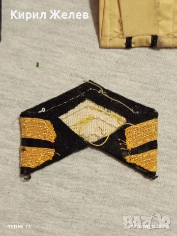 Стари Офицерски соц пагони за КОЛЕКЦИЯ ДЕКОРАЦИЯ 47930, снимка 7 - Други ценни предмети - 52201882