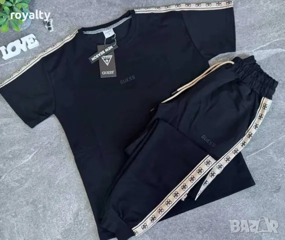 Памучни дамски комплекти Guess Различни цветове , снимка 2 - Комплекти - 50405703