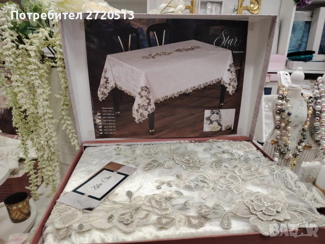 Покривка за маса „Star“ – 160 × 300 см, снимка 2 - Покривки за маси - 53194158