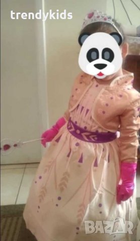 НОВО!!! Парти рокля на  Ана от FROZEN 2, снимка 5 - Детски рокли и поли - 30750982