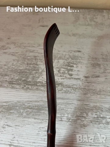 Дървена дълга чесалка за гръб ❤️, снимка 4 - Масажори - 52331906